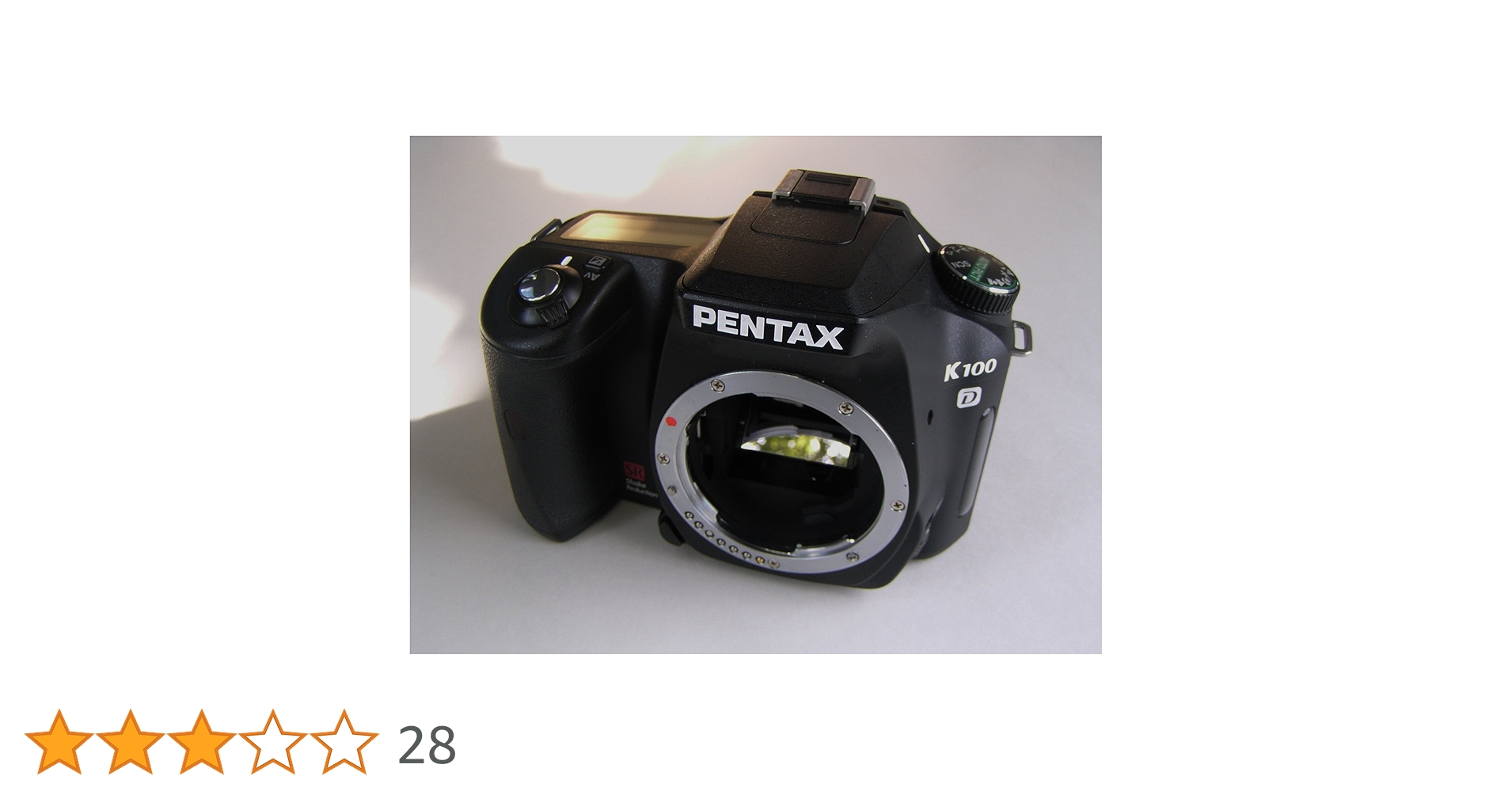Amazon | PENTAX デジタル一眼レフカメラ K100D レンズキット DA 18